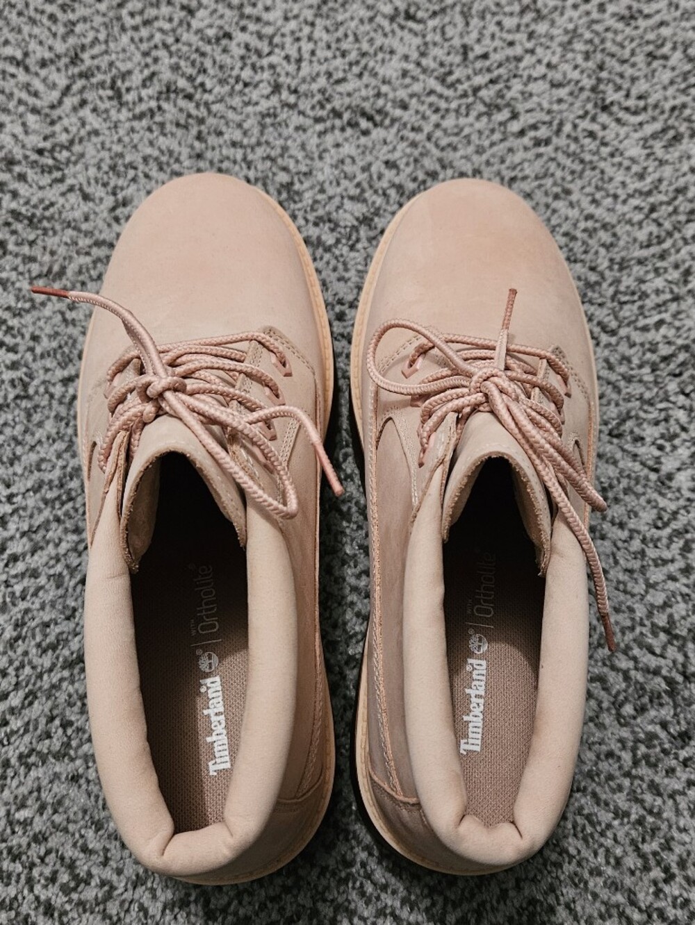 NWOT: Timberland Lace-Up Platform Ankle Boots - Size Youth 6.5 = Women's 8.5 - Picture 10 of 12